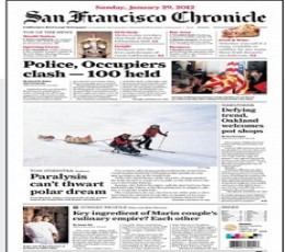 San Francisco Chronicle Newspaper