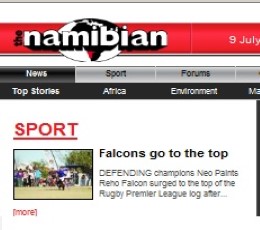 The Namibian epaper